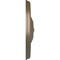 Ekena Millwork Reece Ceiling Medallion (Fits Canopies up to 2 3/8"), Hand-Painted Warm Silver, 12"OD x 1 3/4"P CM12REWSS - alternate 3
